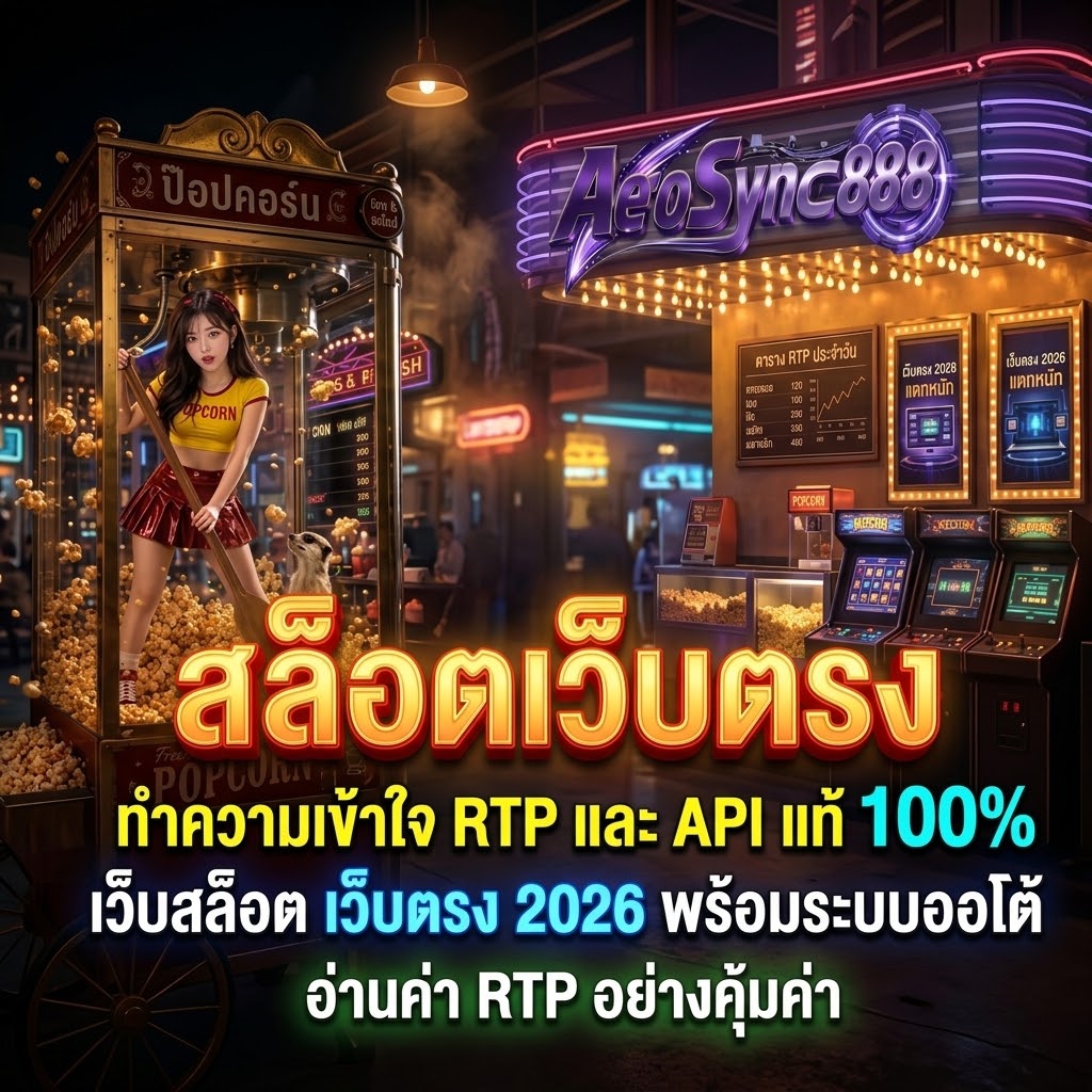 สล็อตเว็บตรง APIแท้ 100% ปี 2026 aerosync888